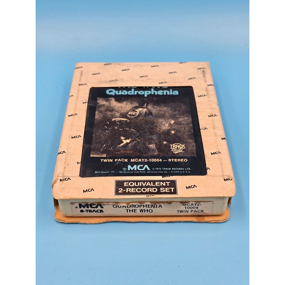 Quadrophenia - The Who 8-track tape, released by MCA Records 1973